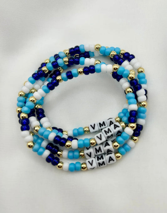 Custom VMA Bracelet-Square Beads