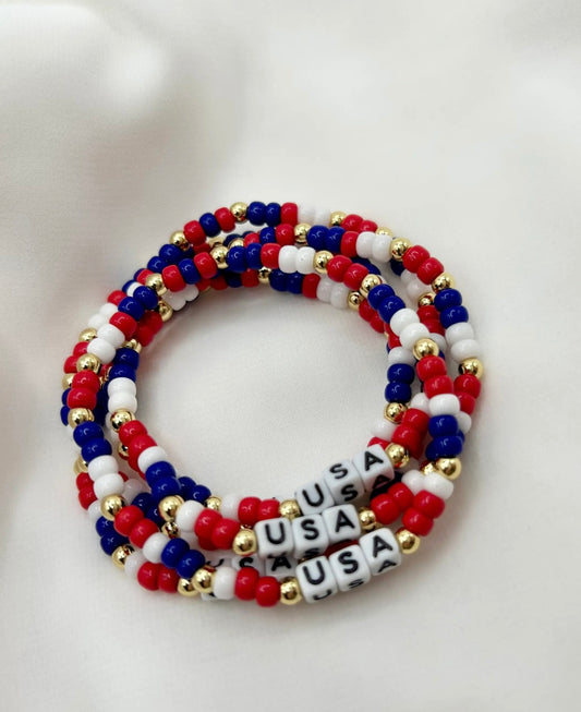 Custom USA Bracelet